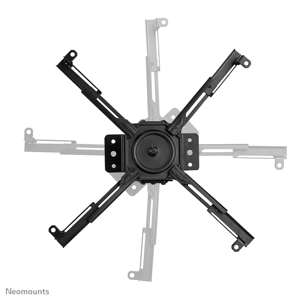 Neomounts CL25-550BL1 Beamer ceiling mount - h 74,5-114,5 cm - easy-install - full motion